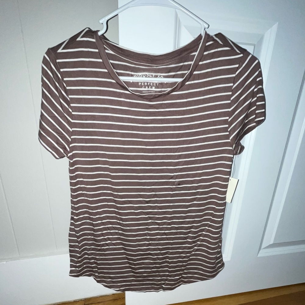 aeropostale seriously soft striped tee